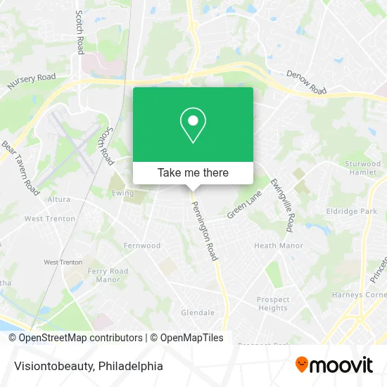 Visiontobeauty map