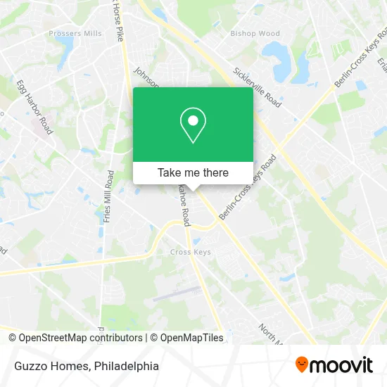 Guzzo Homes map