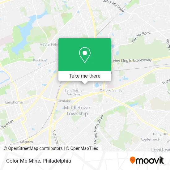 Color Me Mine map