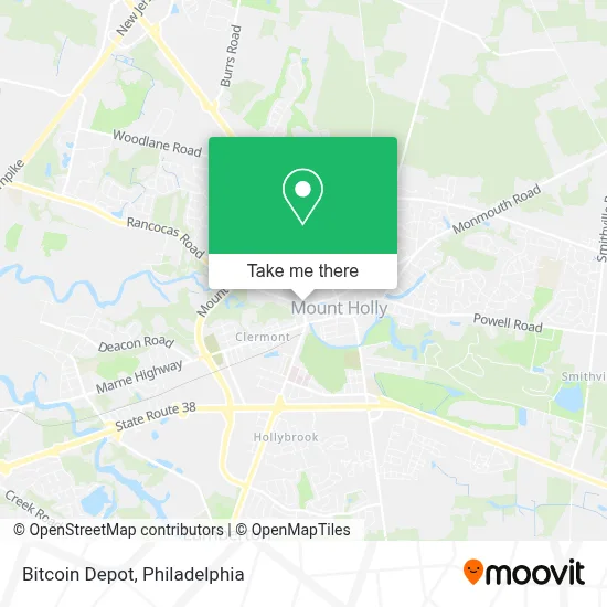 Bitcoin Depot map