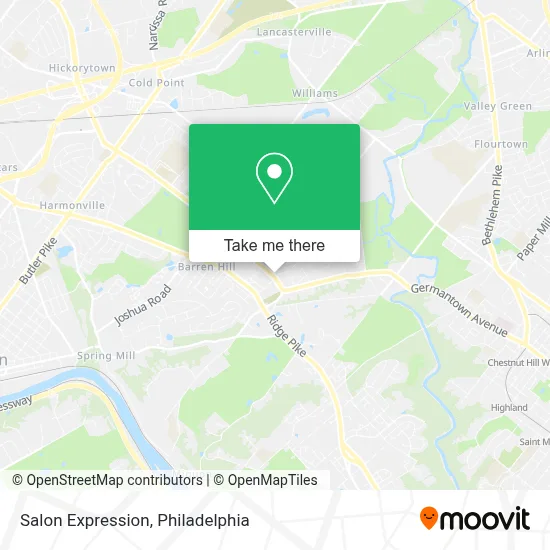 Salon Expression map
