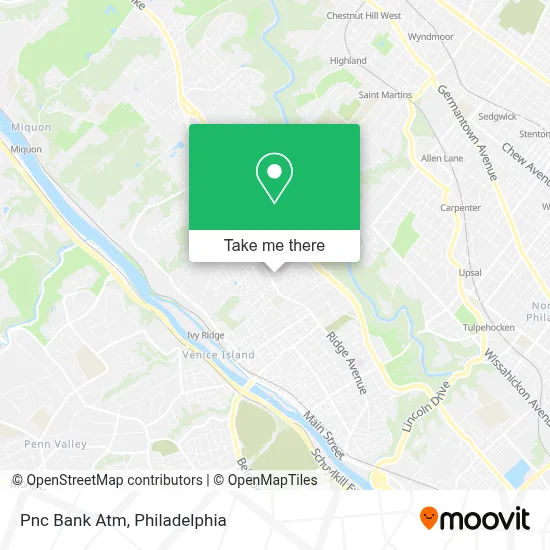 Pnc Bank Atm map