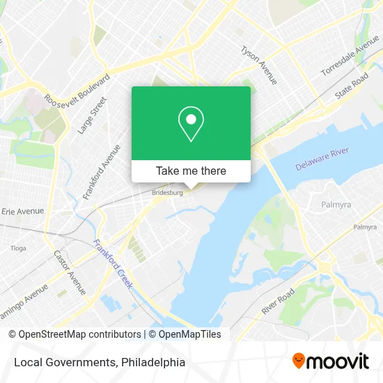 Local Governments map