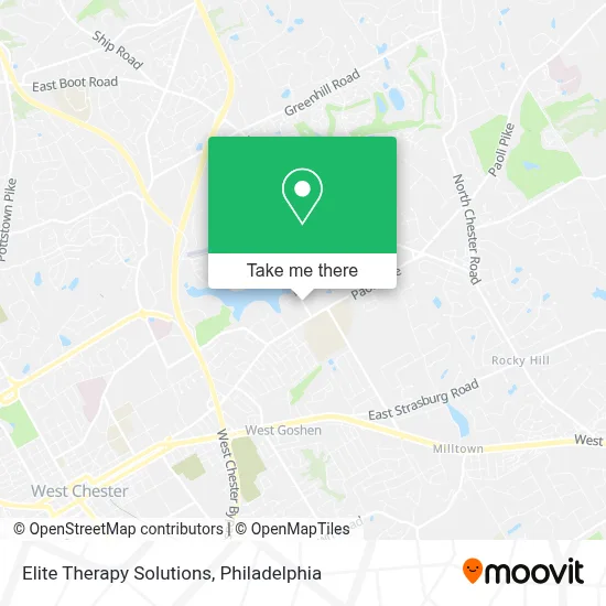 Elite Therapy Solutions map