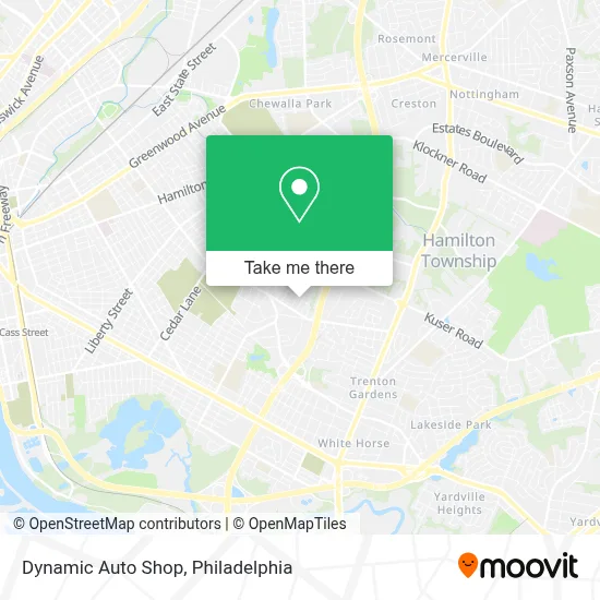 Dynamic Auto Shop map