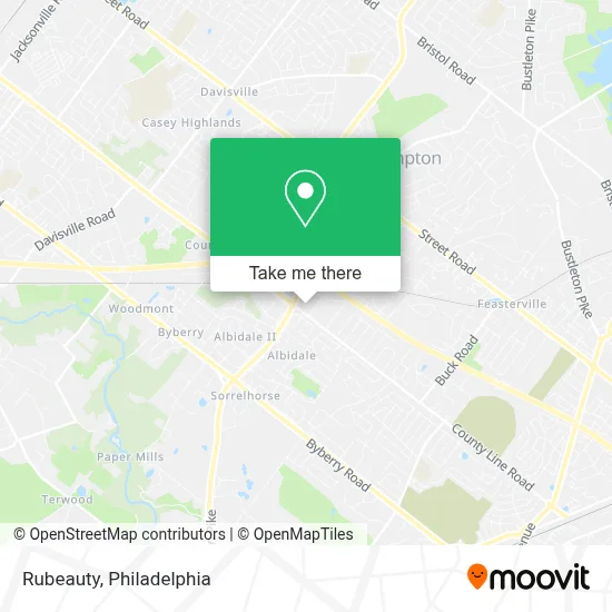 Rubeauty map