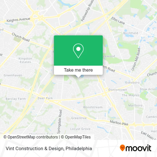 Vint Construction & Design map
