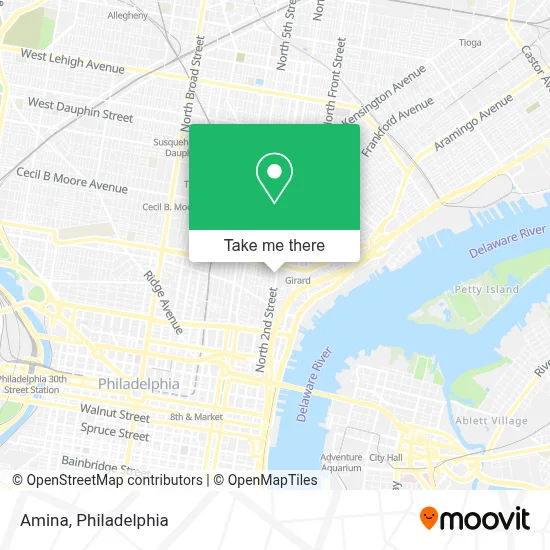 Amina map