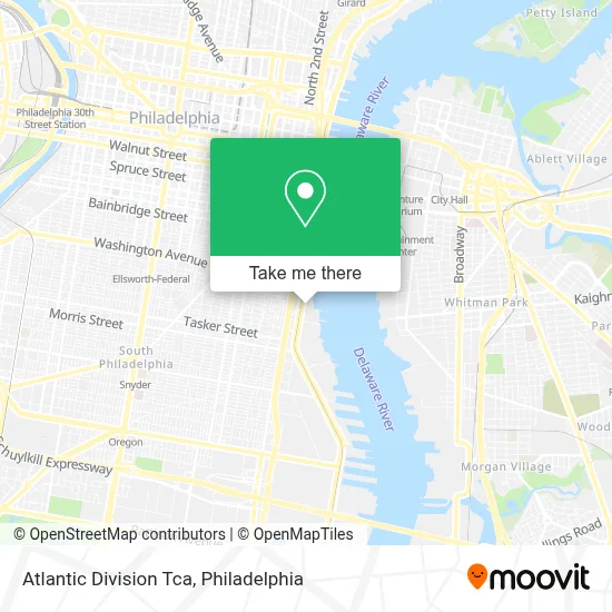 Atlantic Division Tca map