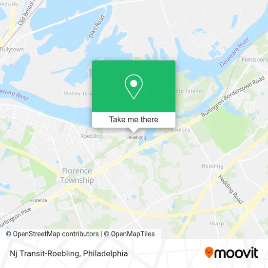 Nj Transit-Roebling map