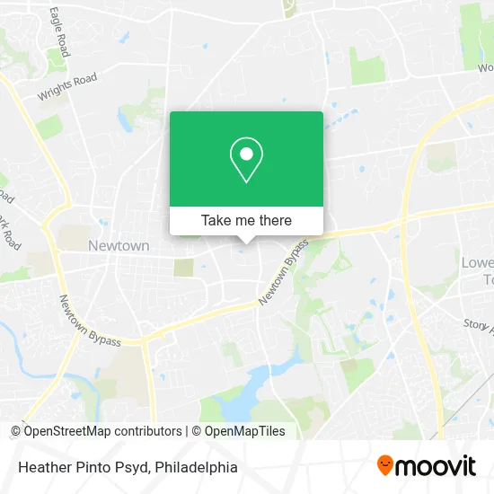 Heather Pinto Psyd map