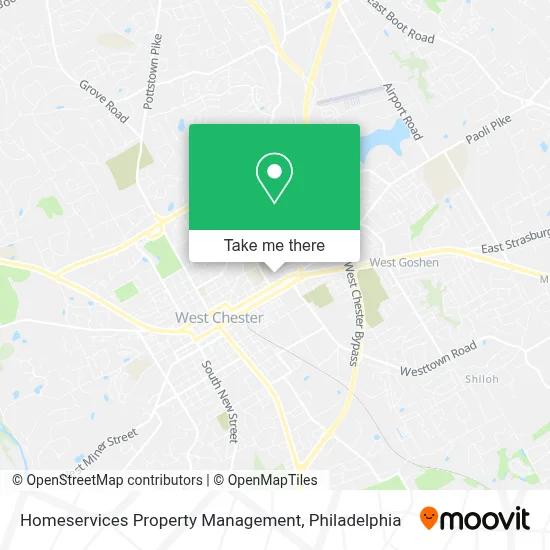 Homeservices Property Management map