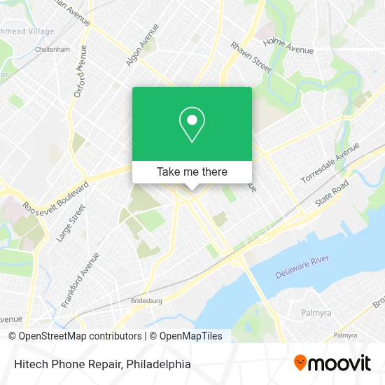 Hitech Phone Repair map