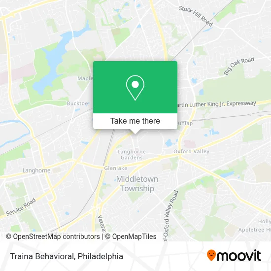 Traina Behavioral map