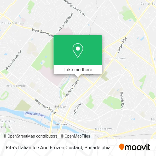 Rita's Italian Ice And Frozen Custard map