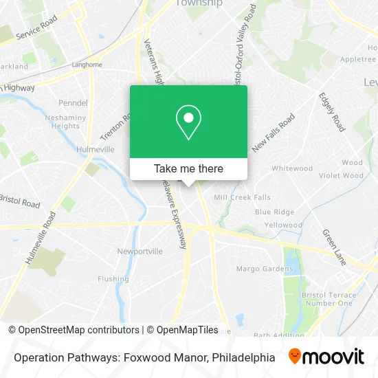 Operation Pathways: Foxwood Manor map