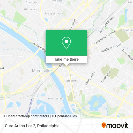 Cure Arena Lot 2 map