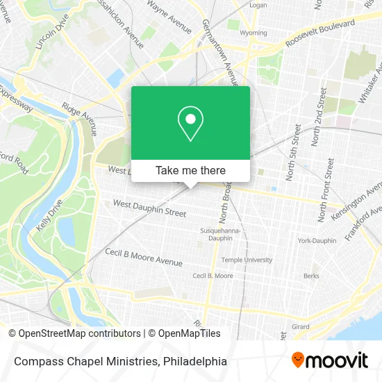 Compass Chapel Ministries map