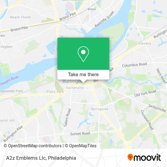 A2z Emblems Llc map
