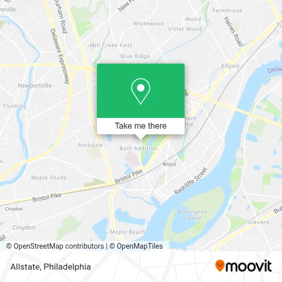 Allstate map