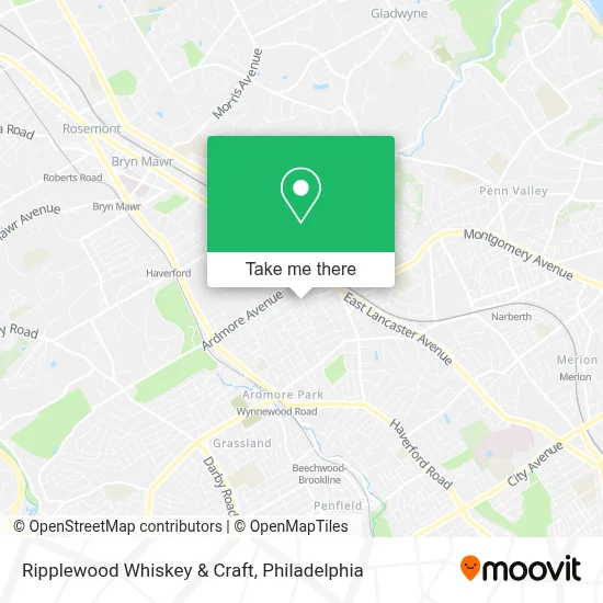 Ripplewood Whiskey & Craft map