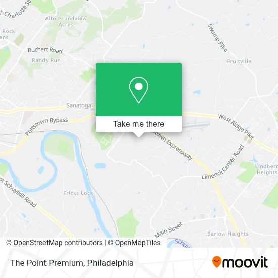 The Point Premium map