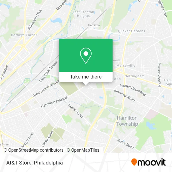 At&T Store map