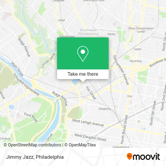 Jimmy Jazz map