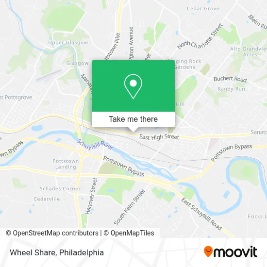 Wheel Share map
