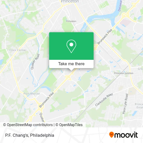 Pf Changs map