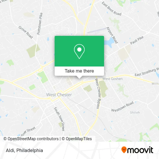 Aldi map