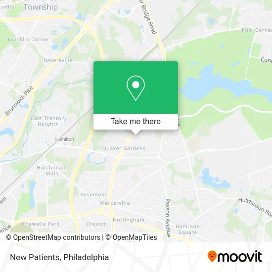 New Patients map