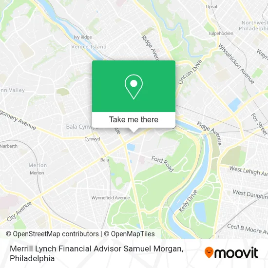 Merrill Lynch Financial Advisor Samuel Morgan map