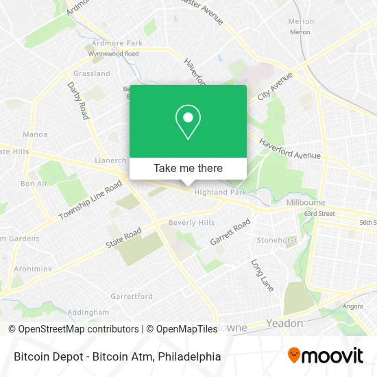 Bitcoin Depot - Bitcoin Atm map