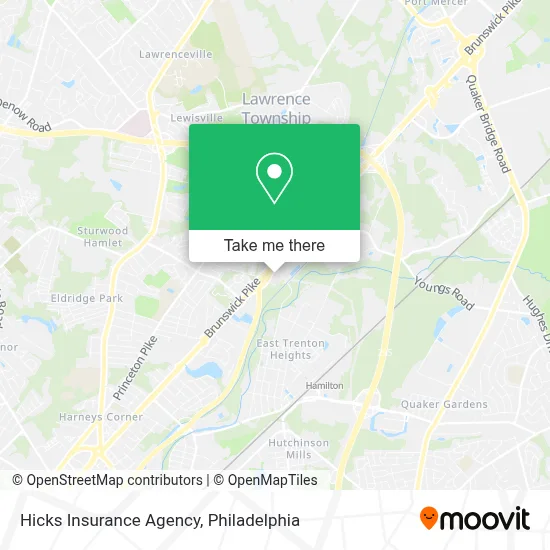 Hicks Insurance Agency map