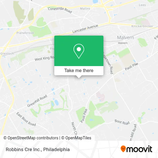 Robbins Cre Inc. map