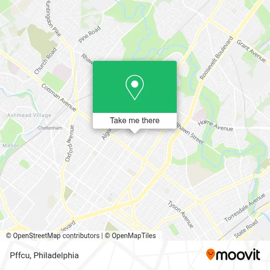 Pffcu map