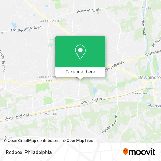 Redbox map