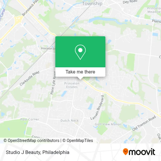 Studio J Beauty map