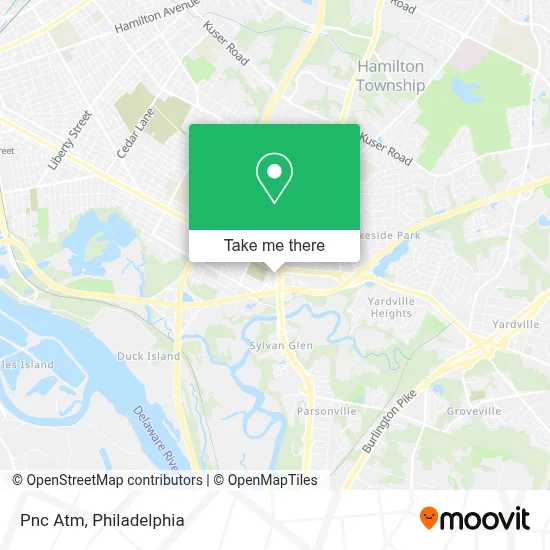 Pnc Atm map