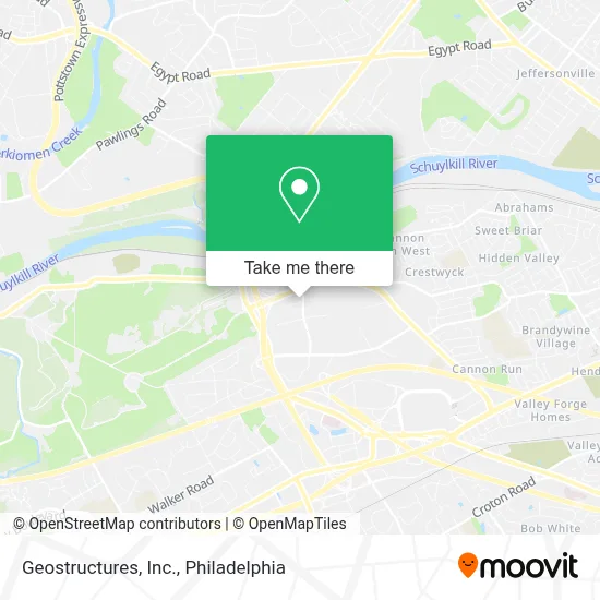 Geostructures, Inc. map
