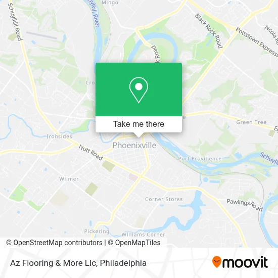 Az Flooring & More Llc map
