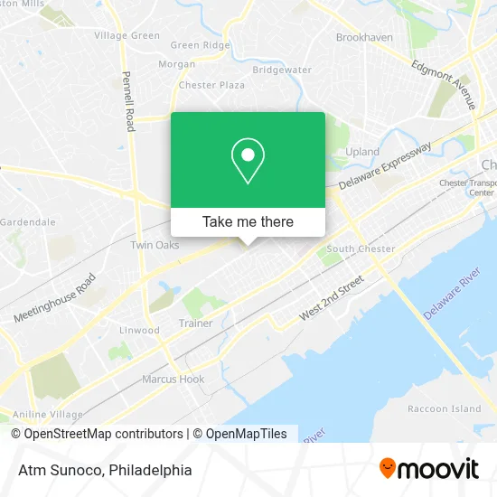 Atm Sunoco map