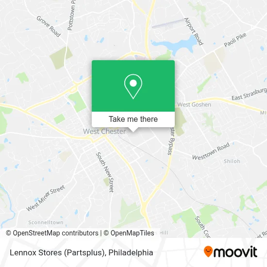 Lennox Stores (Partsplus) map