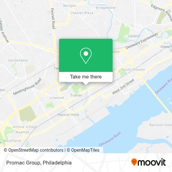 Promac Group map