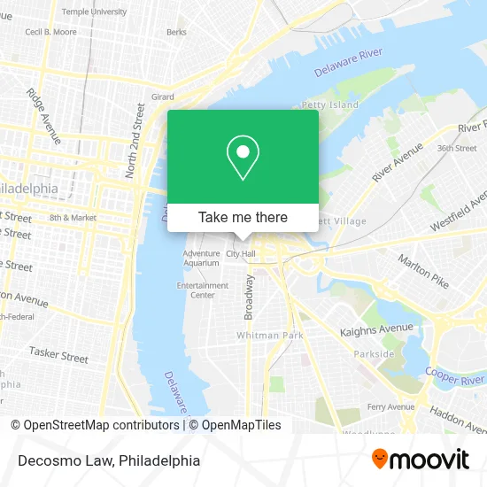 Decosmo Law map