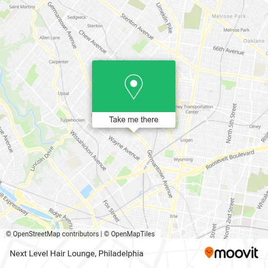 Next Level Hair Lounge map