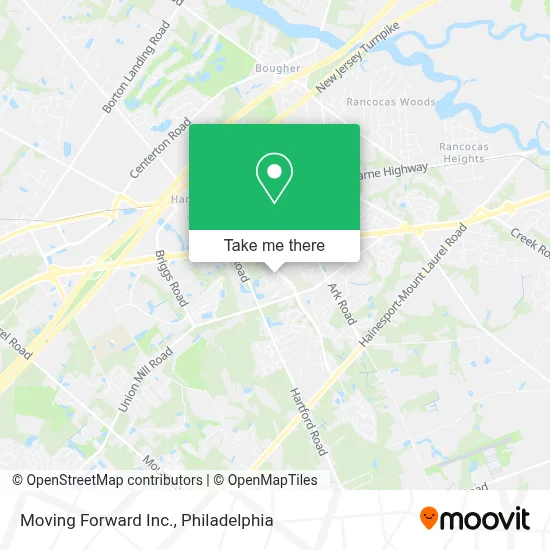 Moving Forward Inc. map