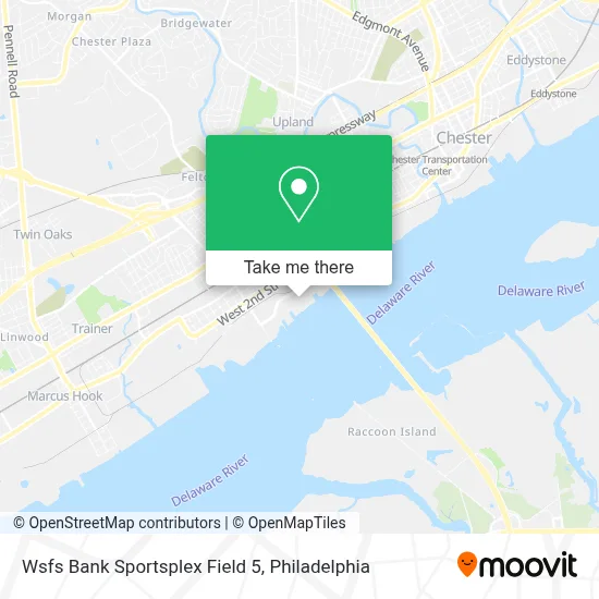Wsfs Bank Sportsplex Field 5 map