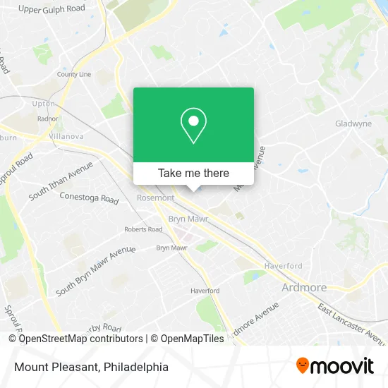 Mount Pleasant map